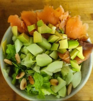 Insalatona - fiocchi di salmone