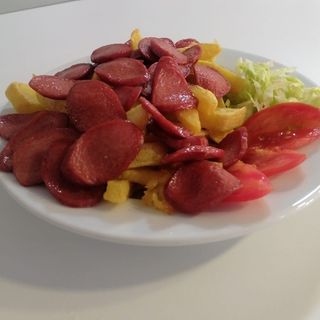 Tapa De  Salchipapas