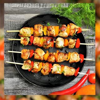 ქათმის მწვადი