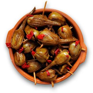 Berenja Aliñada. Tarrina 500g.