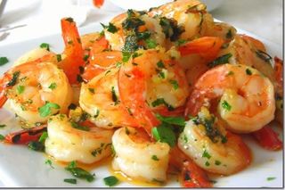 Sauté De Gambas Persillées