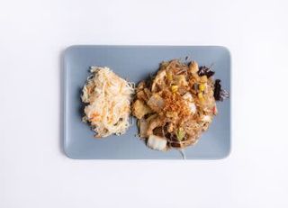 Makaron sojowy gotowany