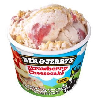 Ben & Jerrys Strawberry cheese cake (tarrina 100 ml.)