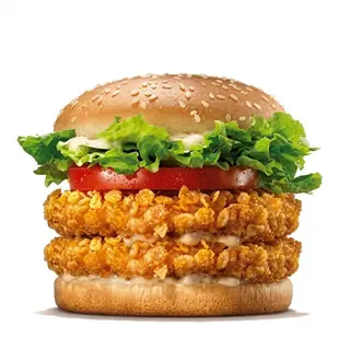 Combo Doble Crispy Chicken Burger