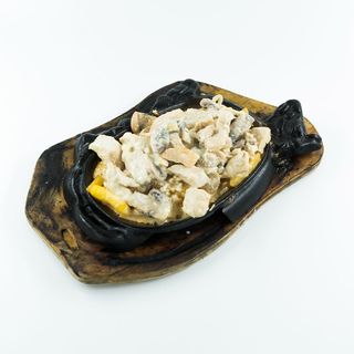 Курица на жаровне