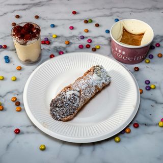 Combo affogato + tiramisù/cannolo