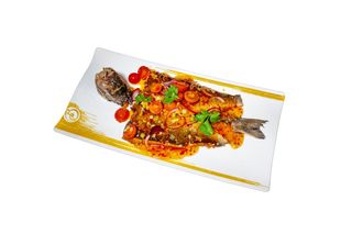 Pla priew wan(Orata croccante con salsa agrodolce)
