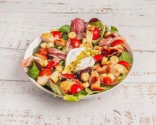 Chicken and Burrata Salad