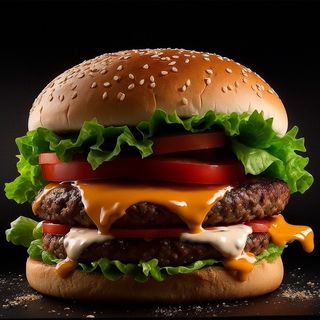 50. Burguer poco hecha de chuletón