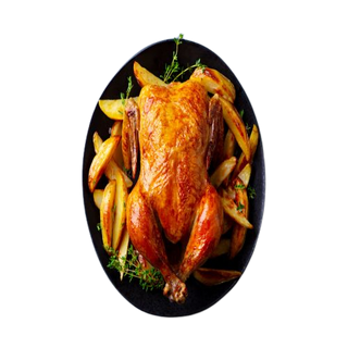 1 Pollo entero con patata