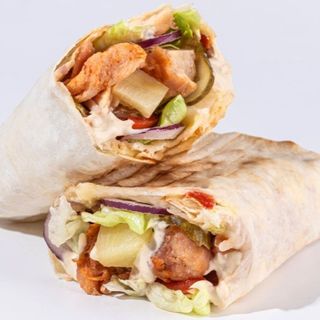 Кебаб з куркою та ананасом xl