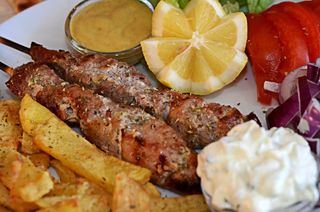 Порция Свински шиш (2бр - 690г)