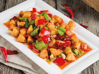 Рыба рубленая с перцем