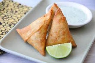 2 Beef Samosas