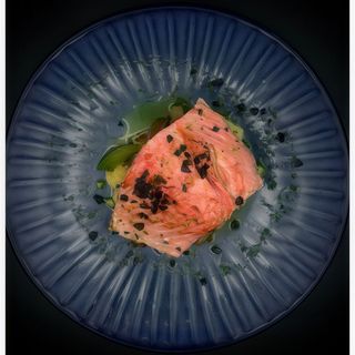 Salmón a la plancha