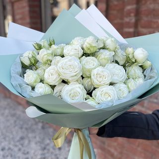 თეთრი სპრეი ვარდები 2146