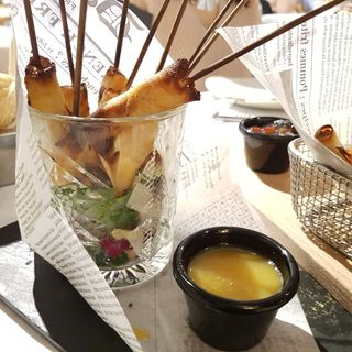 Piruletas Crujientes De Langostinos (8 Uds.)