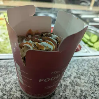 Box kraftowy mały