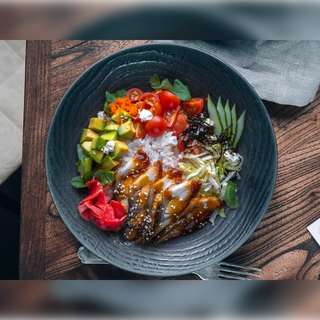 Поке з вугрем (350г)