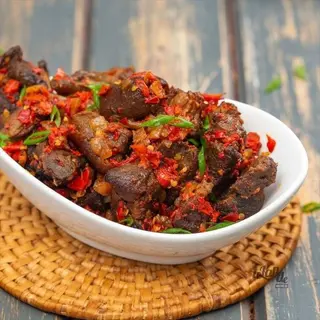 Chef's pepper Goat Meat