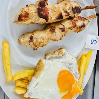 Pinchos de pollo