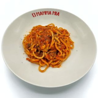Pici/ Rigatoni  all'Amatriciana