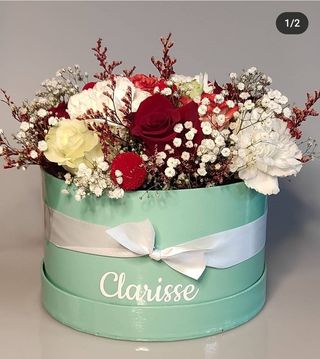 Caixa de Flores Mista - Tamanho Médio