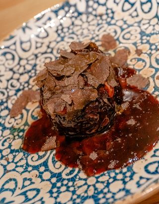 Filetto Oporto con foie e tartufo nero