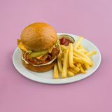 Burger sa hrskavom piletinom