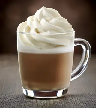 Caffè con panna