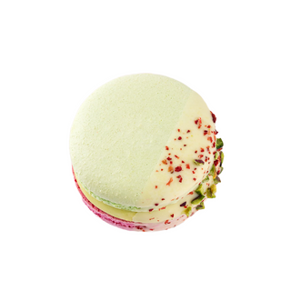 Макаронс Фисташка-малина