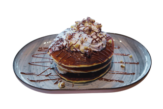 Banoffee Pancakes in Heaven