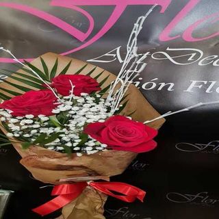 Rosa Roja 3 Unidades