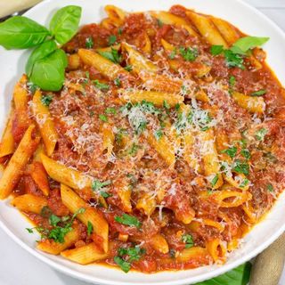 Pâtes Arrabbiata Sauce Tomate