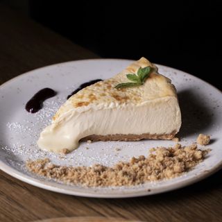 Tarta de queso cremosa