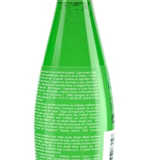 Aqua mineral con gas