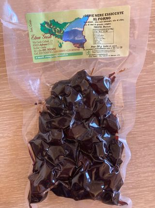 Olive nere essicate al forno 200g
