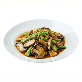 40. Repollo con setas chinas
