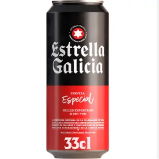 Estrella Galicia lata 330ml.
