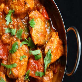 Pollo al curry de Bombay