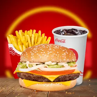 BASH Classic Burger veliki meni