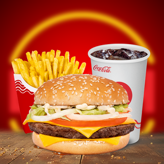 BASH Classic Burger veliki meni