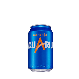 Aquarius Naranja lata 330ml.