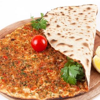 Menú Lahmacun Vegetal