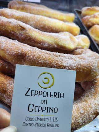 Graffa farcita con crema oreo