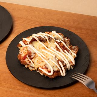 Snitel de pui cu usturoi