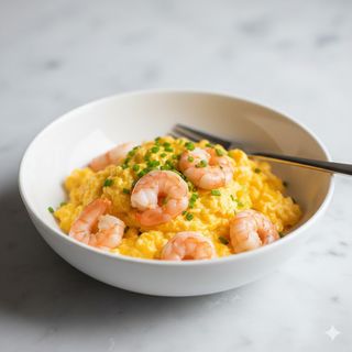 Ración De Revuelto De Gambas