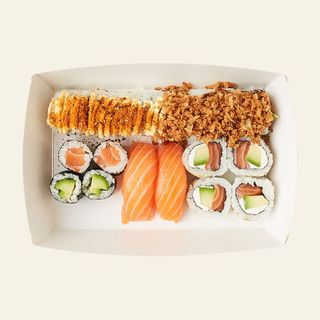 Box duo salmone - 18 pezzi