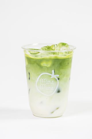 Matcha iced latte