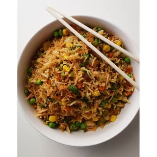 Oriental Rice and Goat Leg